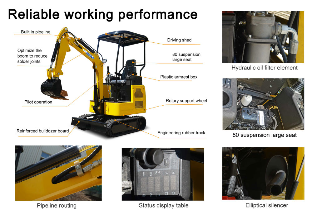 smallest mini excavator